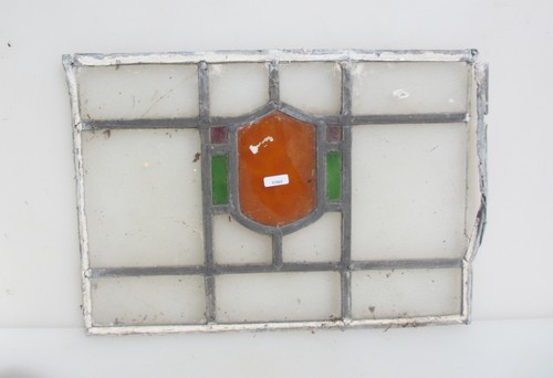 Antique stained glass window - antique,