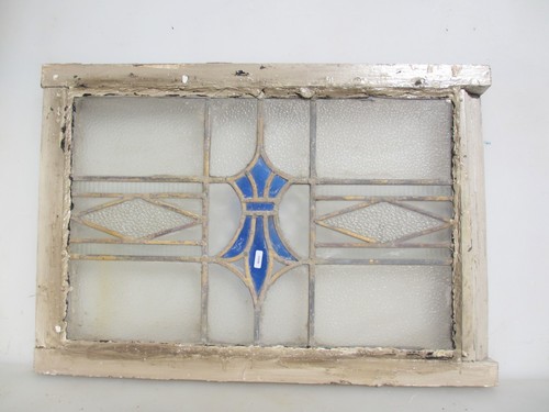 Antique stained glass window - antique,