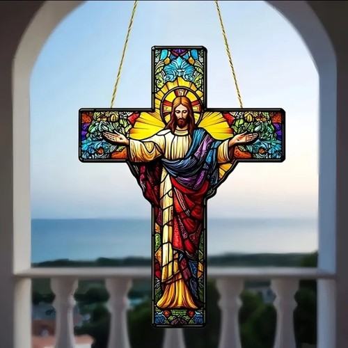 Christ our lord suncatcher - our,