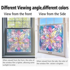 NEW Static Cling Glass Window