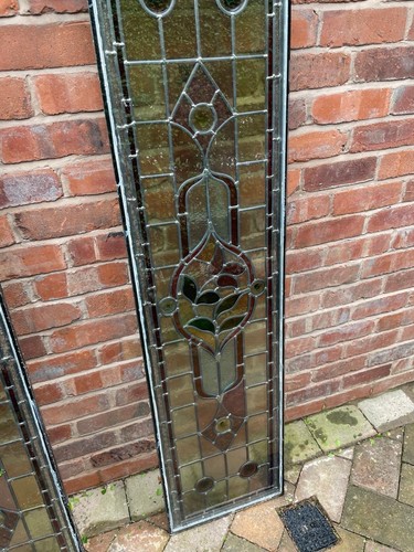 Leaded light glass - , window