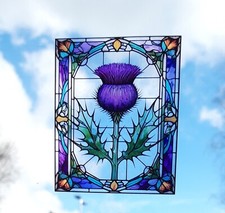 Thistle Decorative Stained