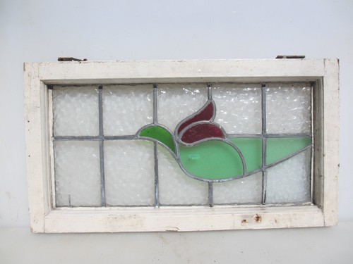 Antique stained glass window - antique,