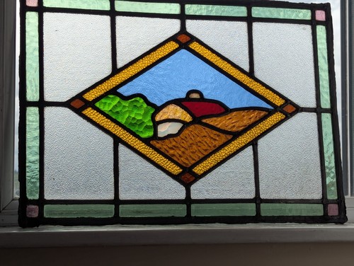 Charming 1930 stained glass - charming, 1930's